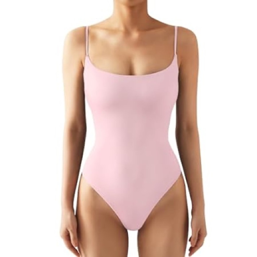 Express soft pink Cami Bodysuit